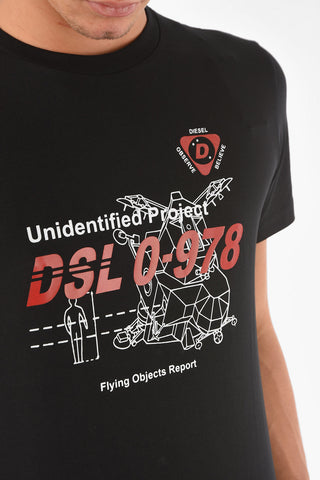 UPCYCLING Printed T-DIEGOS T-Shirt