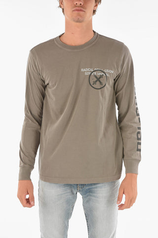 UPCYCLING Cuff Long-sleeved T-JUBINDY T-Shirt