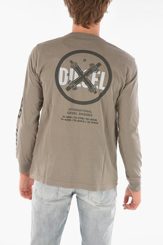 UPCYCLING Cuff Long-sleeved T-JUBINDY T-Shirt