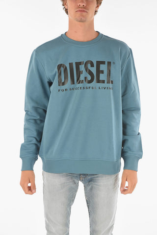 UPCYCLING Crew Neck S-GIRK Printed Logo Sweatshirt