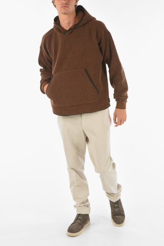 ZZEGNA Anorak Teddy con Cappuccio