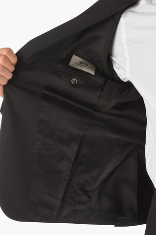 CC COLLECTION virgin wool side vents shawl lapel CERIM.RESET 2-button suit