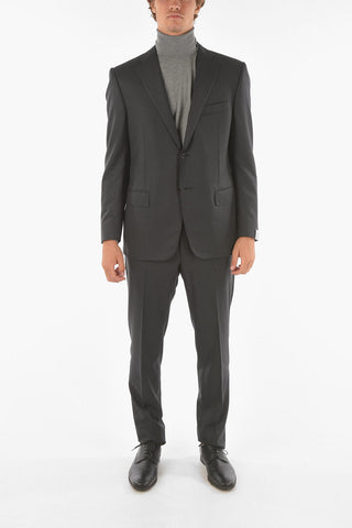 Virgin Wool MANTUA Suit with Notch Lapel
