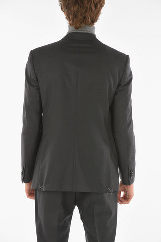 Virgin Wool MANTUA Suit with Notch Lapel