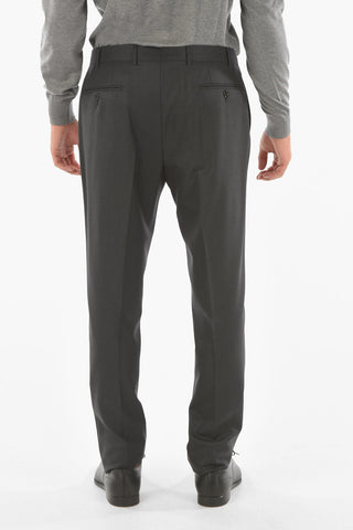 Virgin Wool MANTUA Suit with Notch Lapel