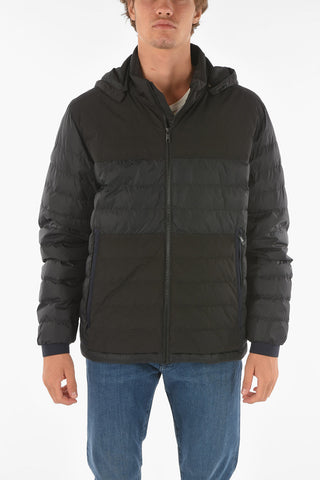 ZZEGNA padded jacket with removable hood