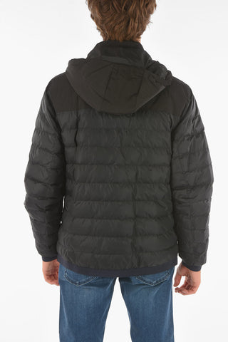 ZZEGNA padded jacket with removable hood