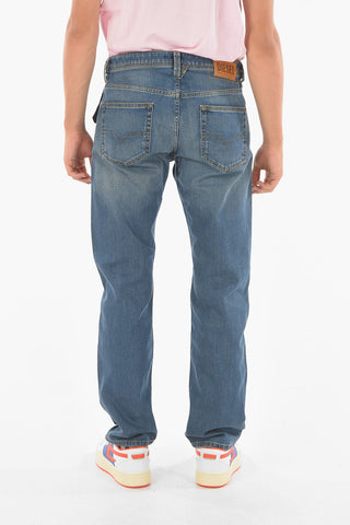Straight Jeans LARKEE-X with Visible Stitching 21cm L32