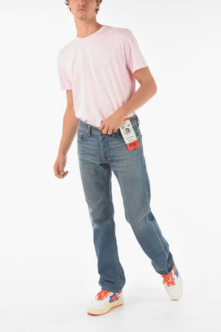 Straight Jeans LARKEE-X with Visible Stitching 21cm L32