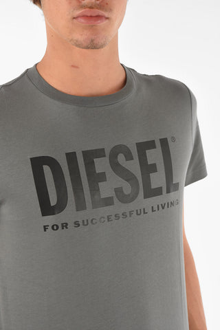Front Logo T-DIEGO Slim Fit T-Shirt
