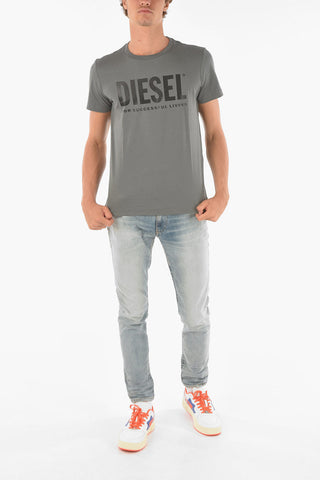 Front Logo T-DIEGO Slim Fit T-Shirt