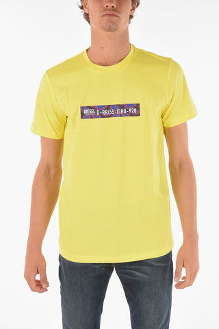 Embossed Print JUST-B T-Shirt
