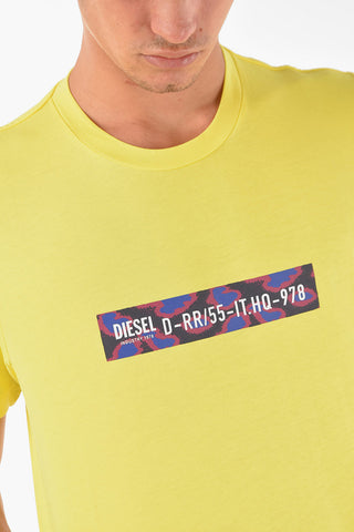 Embossed Print JUST-B T-Shirt