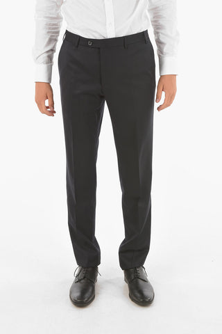 center vent notch lapel CERIM.ACADEMY 3 piece waistcoat suit