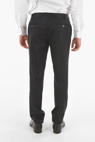 center vent notch lapel CERIM.ACADEMY 3 piece waistcoat suit