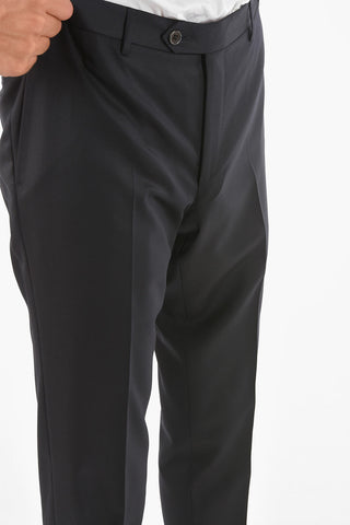 center vent notch lapel CERIM.ACADEMY 3 piece waistcoat suit