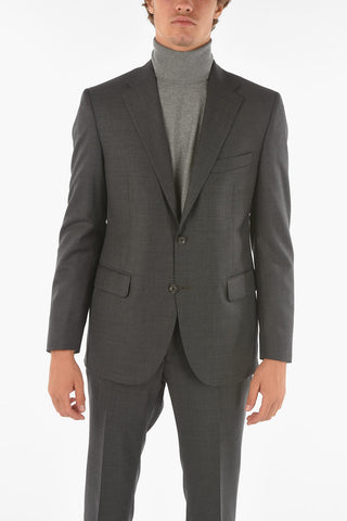 CC COLLECTION Virgin Wol RIGHT Suit with Notch Lapel