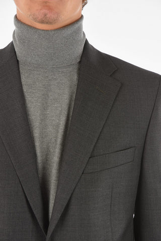 CC COLLECTION Virgin Wol RIGHT Suit with Notch Lapel