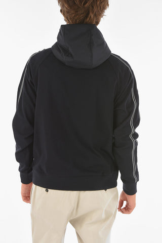 ZZEGNA double layer sweatshirt with hood