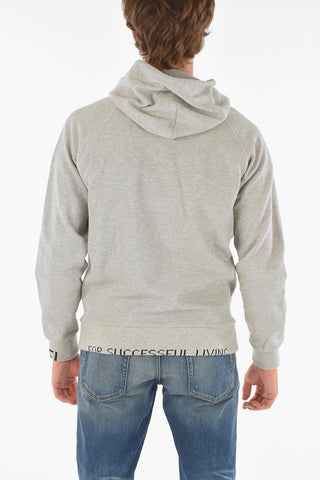 Solid Color 2 Pockets S-ERGEY Hoodie