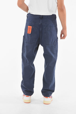 Pantaloni Dritti D-FRANKY-CARPENTER-SP Multitasca L32