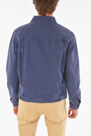 Logoed Buttons Patch Pocket D-SFERA-SP Overshirt