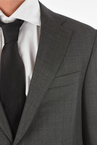 virgin wool side vents ACADEMY 2-button suit