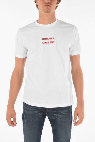 UPCYCLING Printed Embroidered T-JUST-B72 T-Shirt