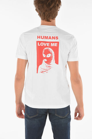 UPCYCLING Printed Embroidered T-JUST-B72 T-Shirt