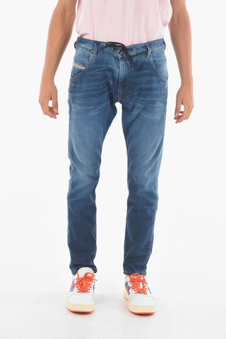 16cm Drawstring Waist Tapered Fit KROOLEY-Y-T Jogg Jeans L32