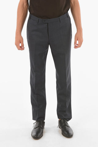 Windowpane Checkered ACADEMY Suit with Notch Lapel