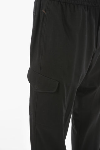 solid color wool pants