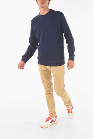 felpa S-PEWTER girocollo