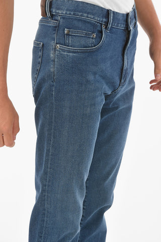 17cm stretch denim narrow fit jeans