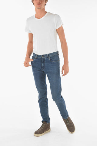 17cm stretch denim narrow fit jeans