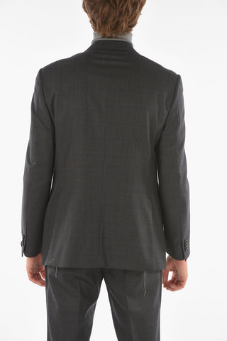 Extrafine Virgin Wool ACADEMY Suit with Notch Lapel