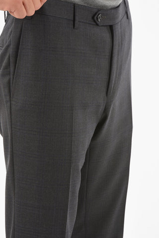 Extrafine Virgin Wool ACADEMY Suit with Notch Lapel