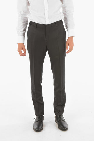 CC COLLECTION side vents peak lapel CERIM.RESET 3 piece waistcoat suit