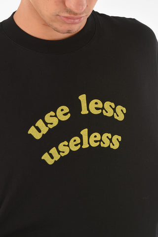 UPCYCLED Crew Neck T-BIGGOR Recycled Cotton T-Shirt