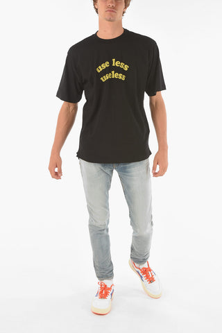 UPCYCLED Crew Neck T-BIGGOR Recycled Cotton T-Shirt