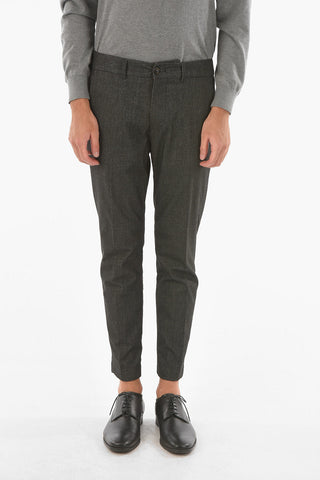 belt loops solid color MARAIS.S. pants