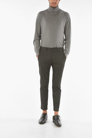 belt loops solid color MARAIS.S. pants