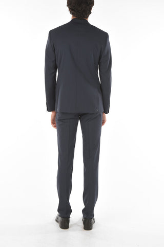 CC COLLECTION virgin wool RIGHT belt loops 2-button suit drop 7R