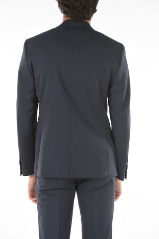 CC COLLECTION virgin wool RIGHT belt loops 2-button suit drop 7R