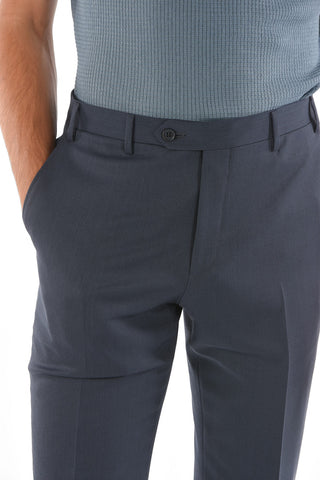 CC COLLECTION virgin wool RIGHT belt loops 2-button suit drop 7R