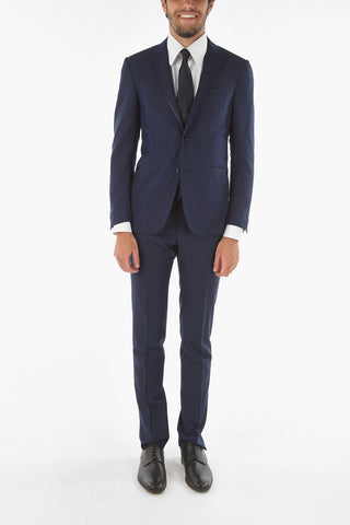 3 Piece CERIMONIA RESET Suit with Satin Lapel