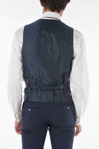 3 Piece CERIMONIA RESET Suit with Satin Lapel