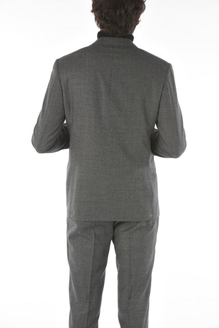 virgin wool side vents notch lapel MANTUA 2-button suit drop 6R
