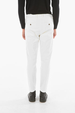 Pantaloni MITTE a una pince con elastico in vita
