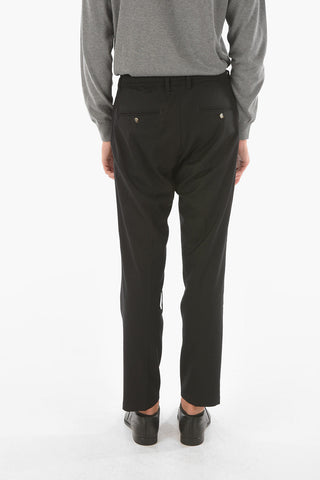 single pleat virgin wool MITTE pants